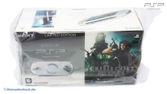 Konsole Slim & Lite 2004 Final Fantasy VII Crisis Core Edition + Netzteil — Final Fantasy VII Crisis Core Edition
