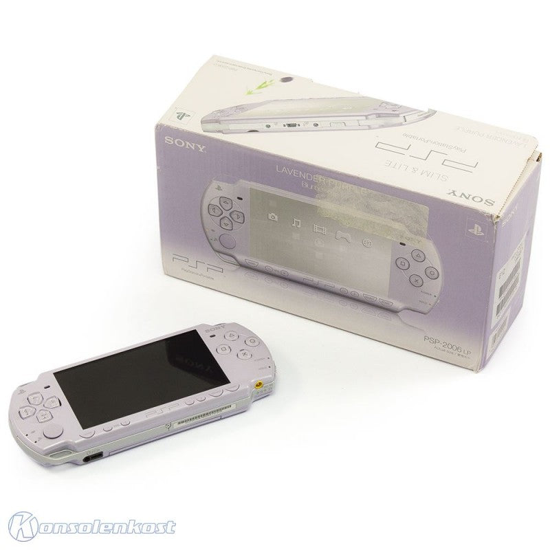 Konsole Slim & Lite 2006 Lavender Purple / lila + Netzteil
