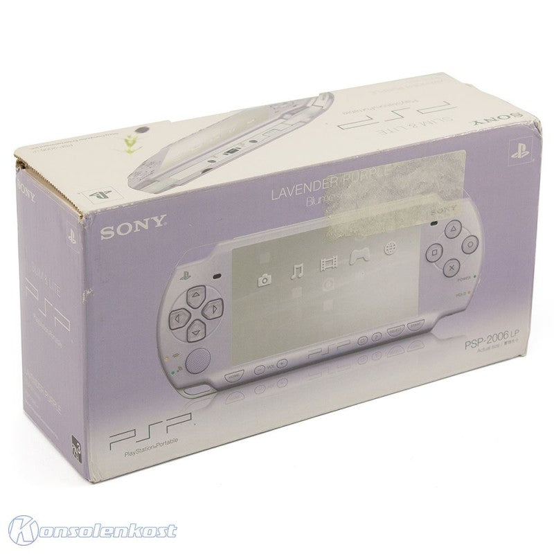 Konsole Slim & Lite 2006 Lavender Purple / lila + Netzteil