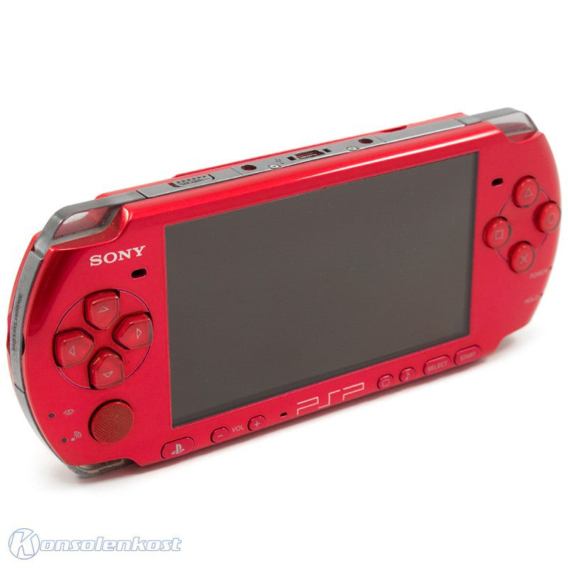 Konsole Slim & Lite 3000er Radiant Red / rot + Netzteil