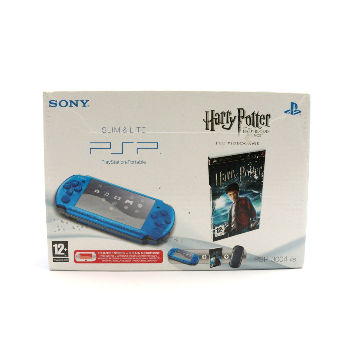 Konsole Slim & Lite 3004 Harry Potter Half-Blood Prince Edition Metallic Blue + Spiel + Netzteil