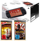 Konsole Street E1004 Charcoal Black / schwarz + God of War + Killzone Liberations + Netzteil