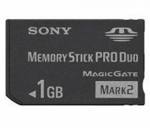 Memory Stick / Speicherkarte Pro Duo Mark2 1GB MagicGate [Sony]