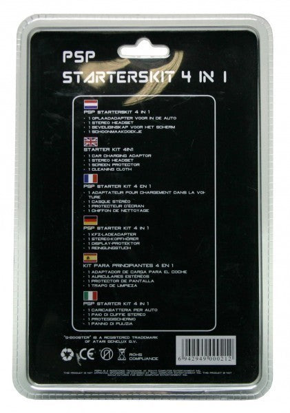 Starter Kit 4 in 1 schwarz [Gbooster]