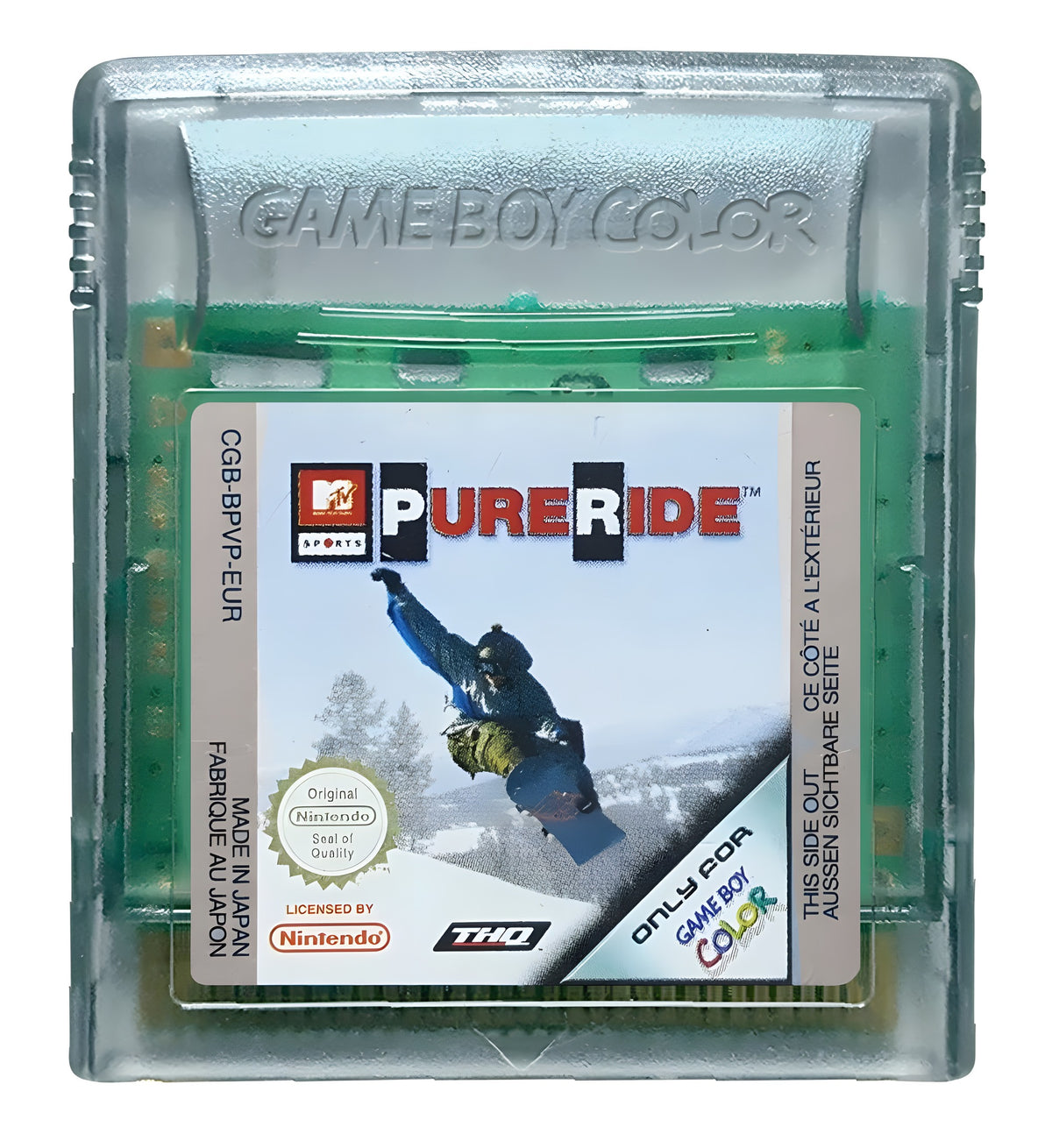 Das Modul von Pure Ride MTV Sports für GameBoy Color