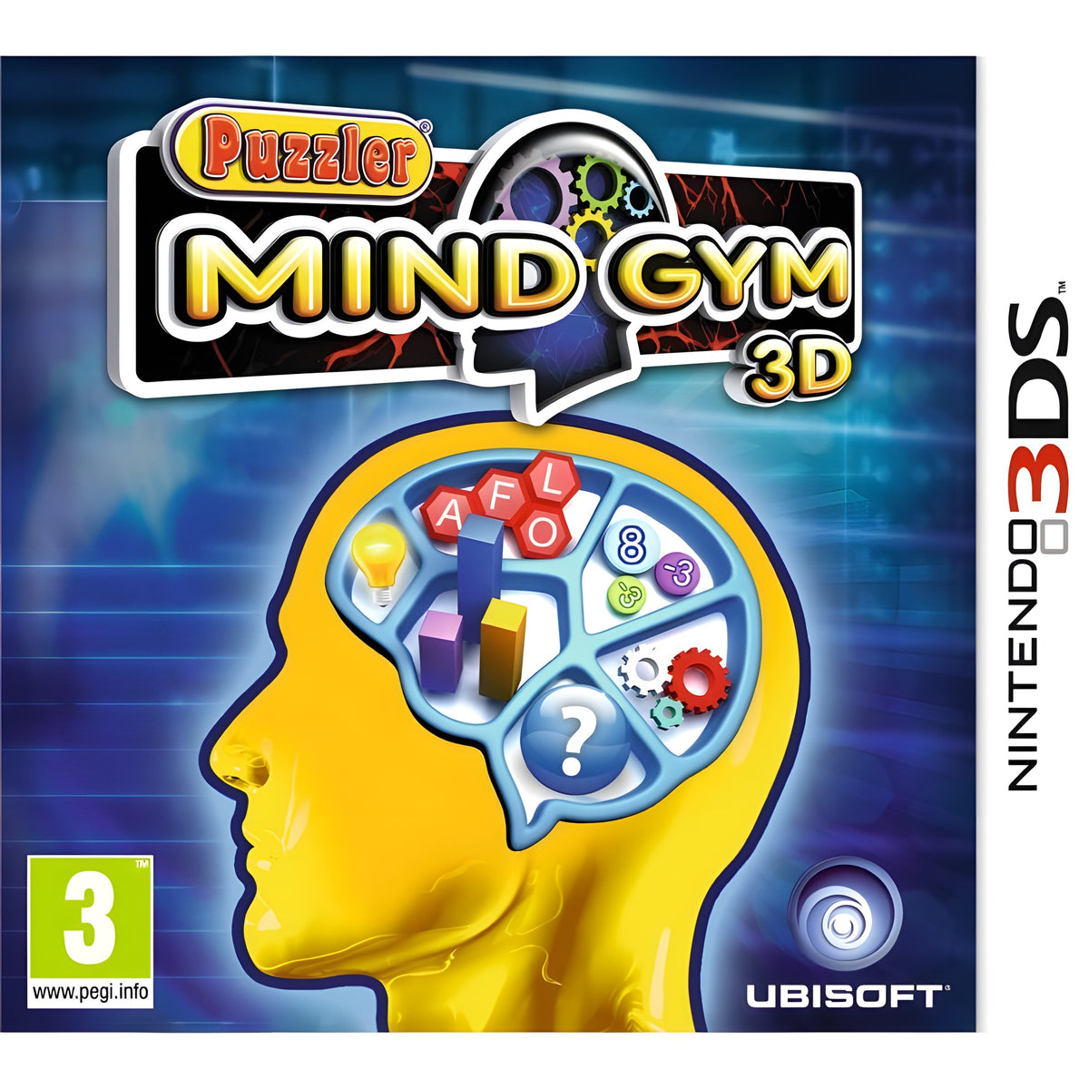 Das Cover von Puzzler Mind Gym 3D für Nintendo 3DS