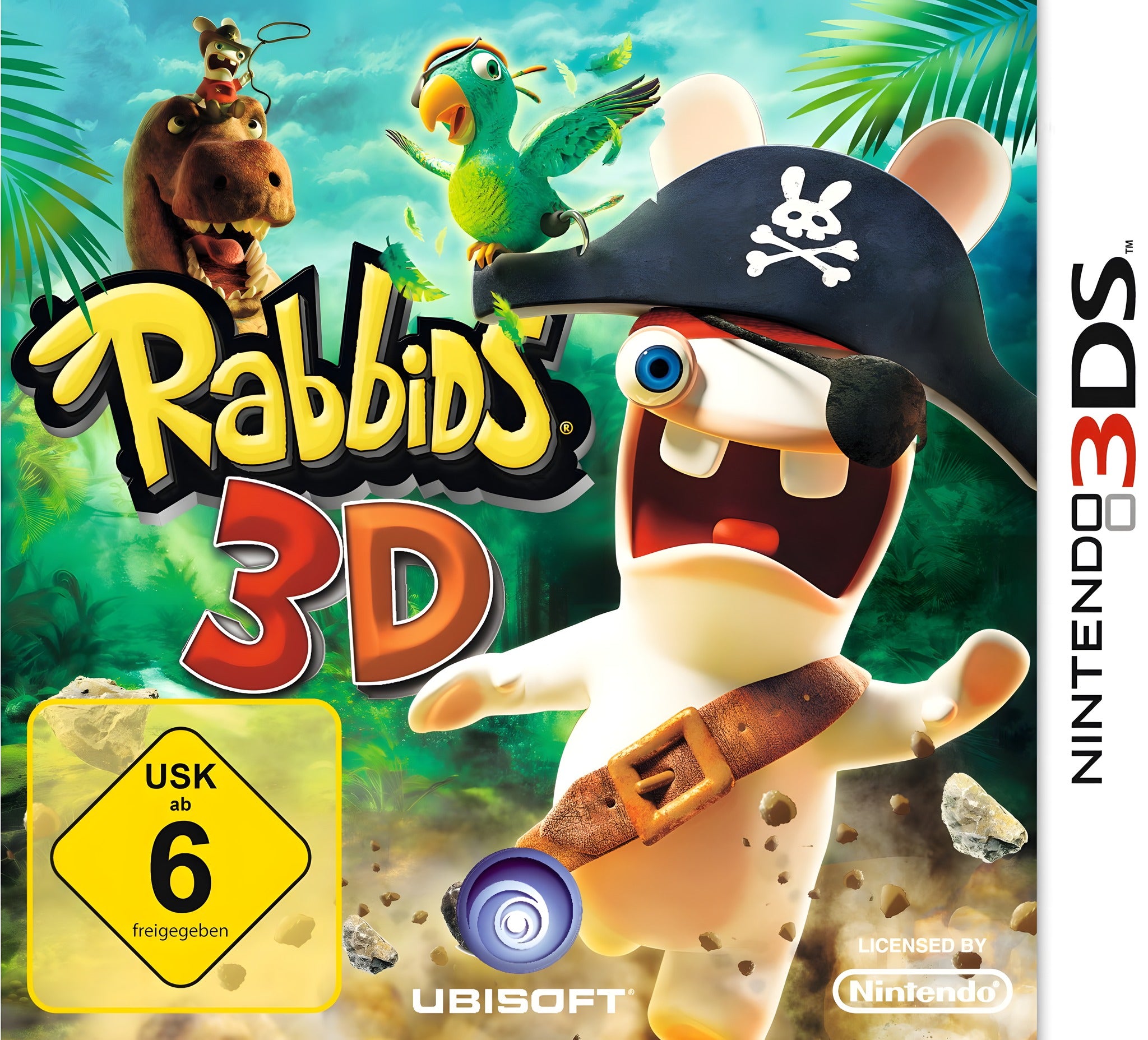 Rabbids 3D (DE) – Cover Vorderseite