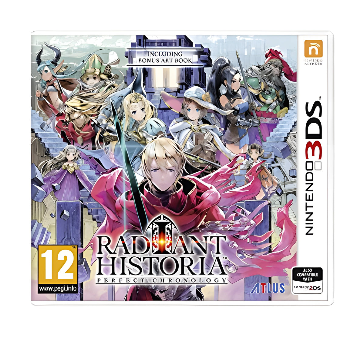 Das Cover von Radiant Historia Perfect Chronology für Nintendo 3DS