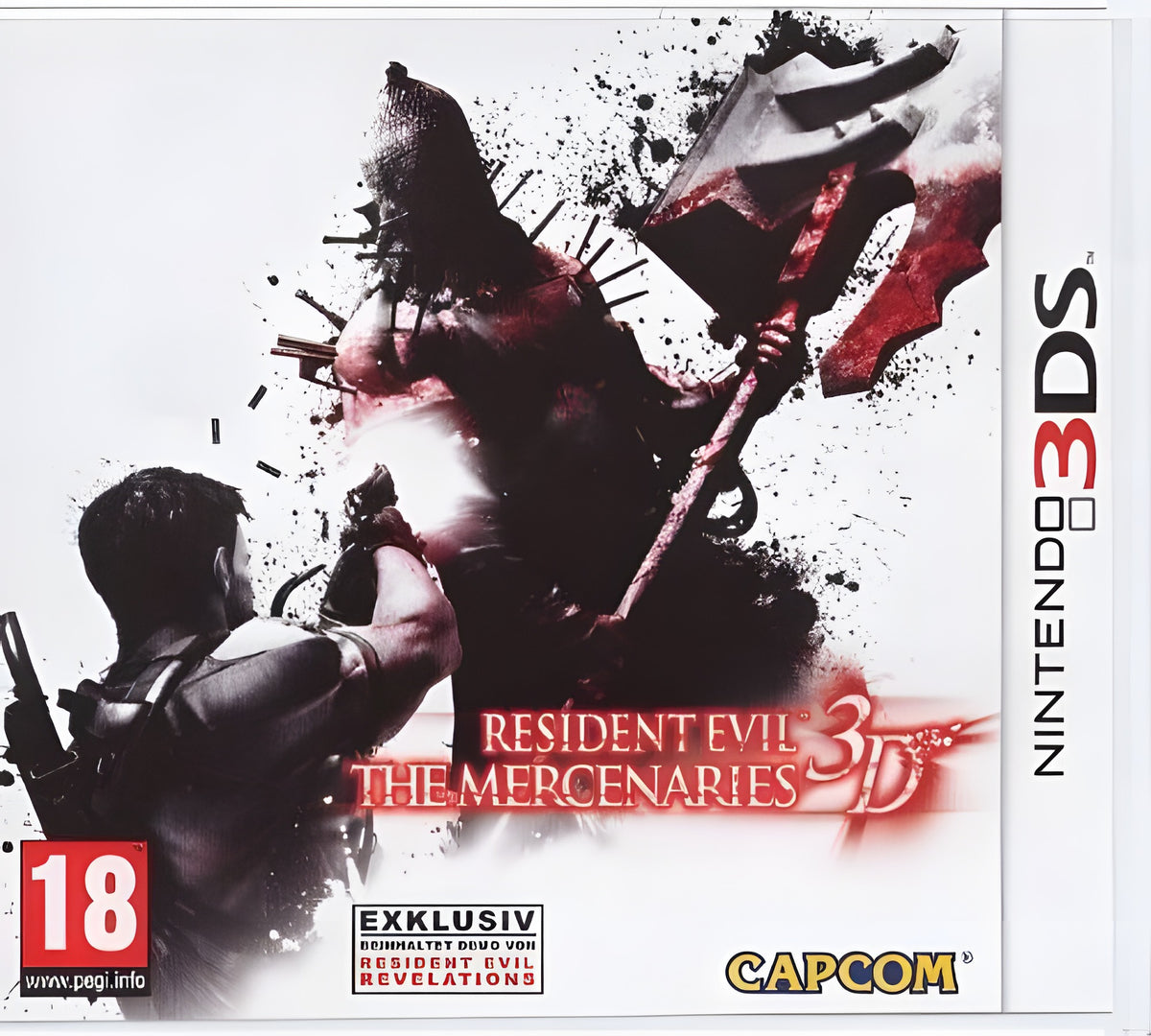 Das Cover von Resident Evil: Mercenaries für Nintendo 3DS