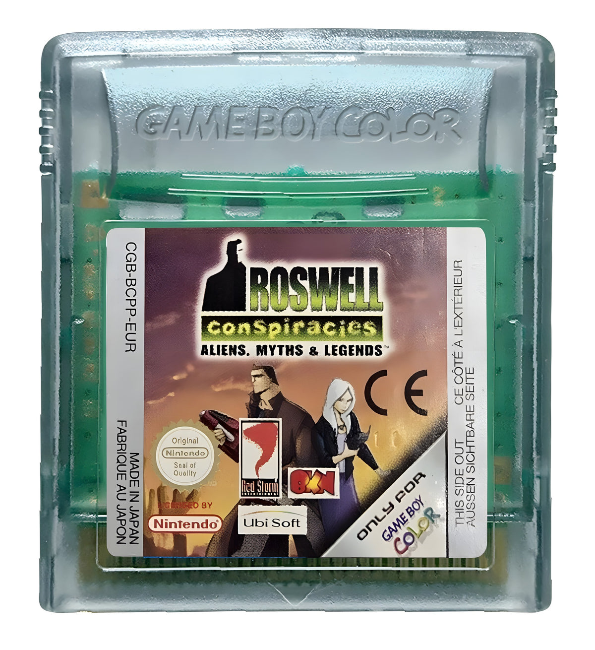 Das Modul von Roswell Conspiracies für GameBoy Color