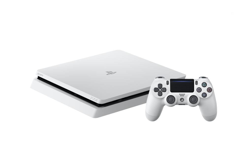 Konsole Slim 500GB weiß + Original Controller