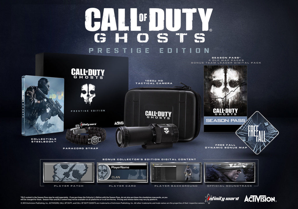 Call of Duty: Ghosts Prestige Edition (DE) — Big Box