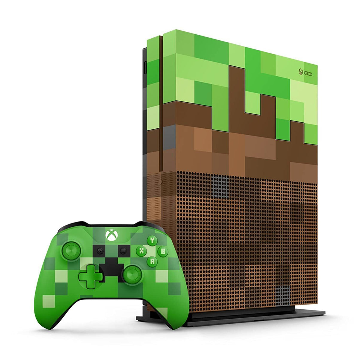 Konsole Slim 1TB Limited Minecraft Edition + Original Controller — Limited Minecraft Edition