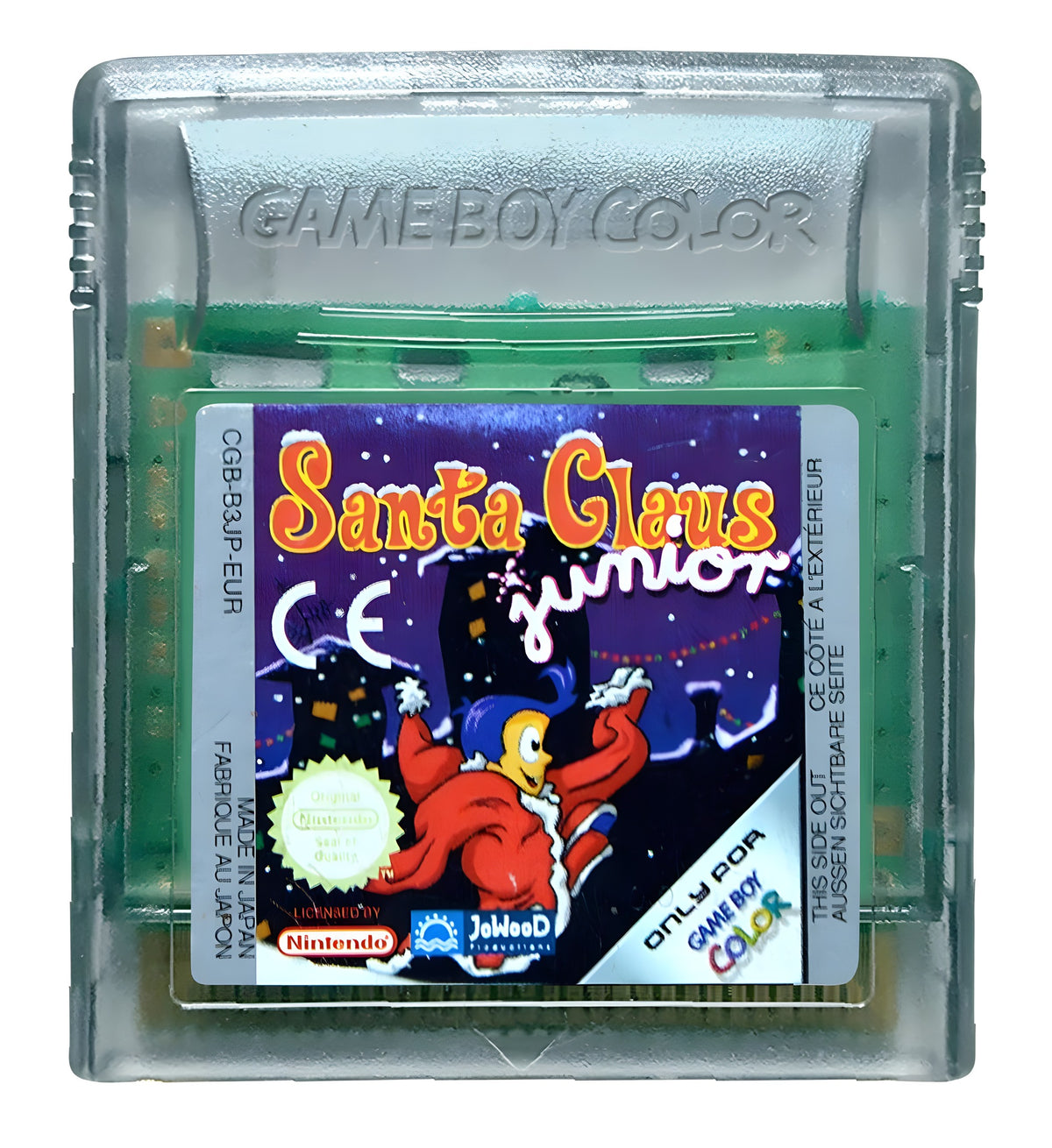 Das Modul von Santa Claus junior für GameBoy Color