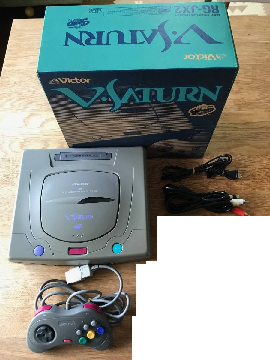 Konsole 1G V-Saturn + Original Controller [Victor] (JP)
