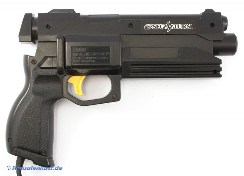 Original Virtua Gun / Lightgun / Pistole / Light Phaser HSS-0122 schwarz [Sega]