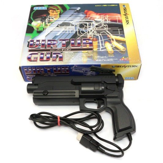 Original Virtua Gun / Lightgun / Pistole / Light Phaser HSS-0122 schwarz [Sega]