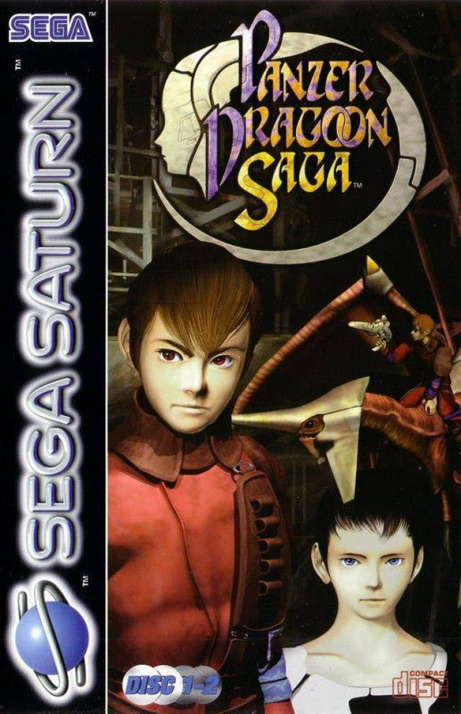 Panzer Dragoon Saga + Pappschuber 4 CD's