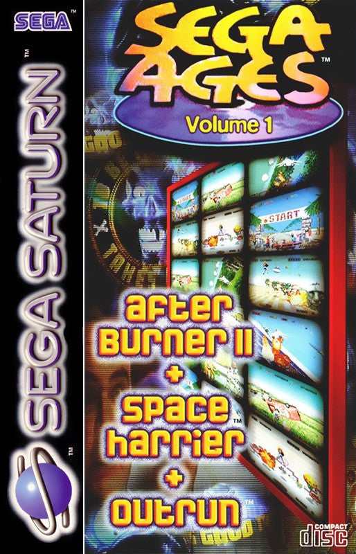 Sega Ages Vol. 1 After Burner 2 + Space Harrier + Outrun