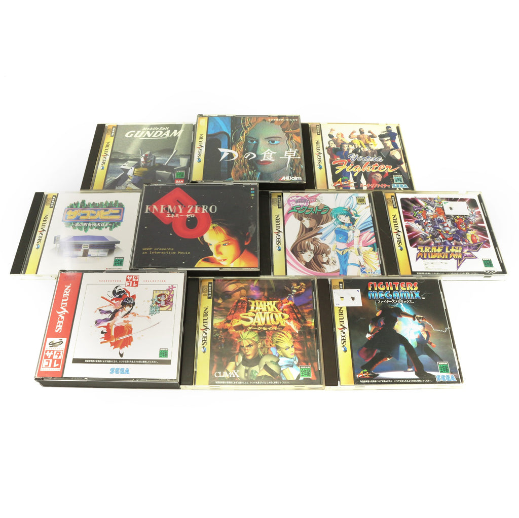 Set 22: Konsole 1G + Original Controller + Zubehör + 10 Spiele (JP)