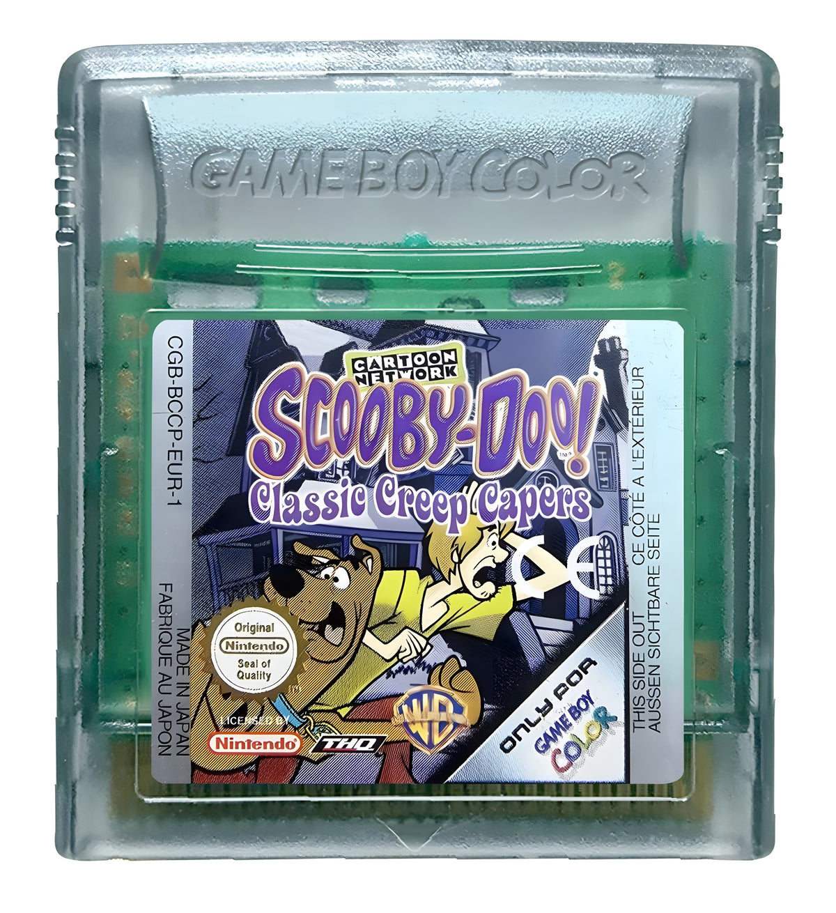 Das Modul von Scooby Doo Classic Creep Capers für GameBoy Color