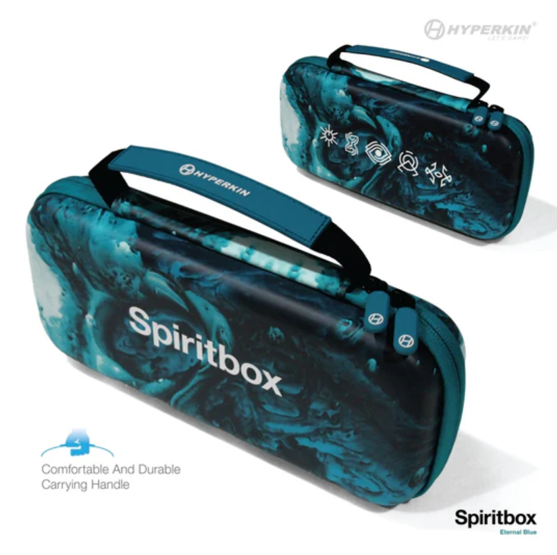 Offizielle Spiritbox EVA Hard Shell Carrying Case / Tasche Eternal Blue