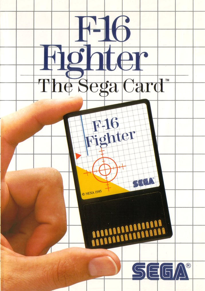 F-16 Fighter Sega Card (DE)