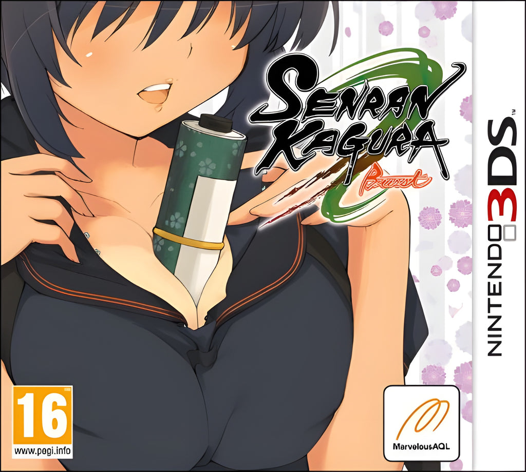 Das Cover von Senran Kagura: Burst für Nintendo 3DS