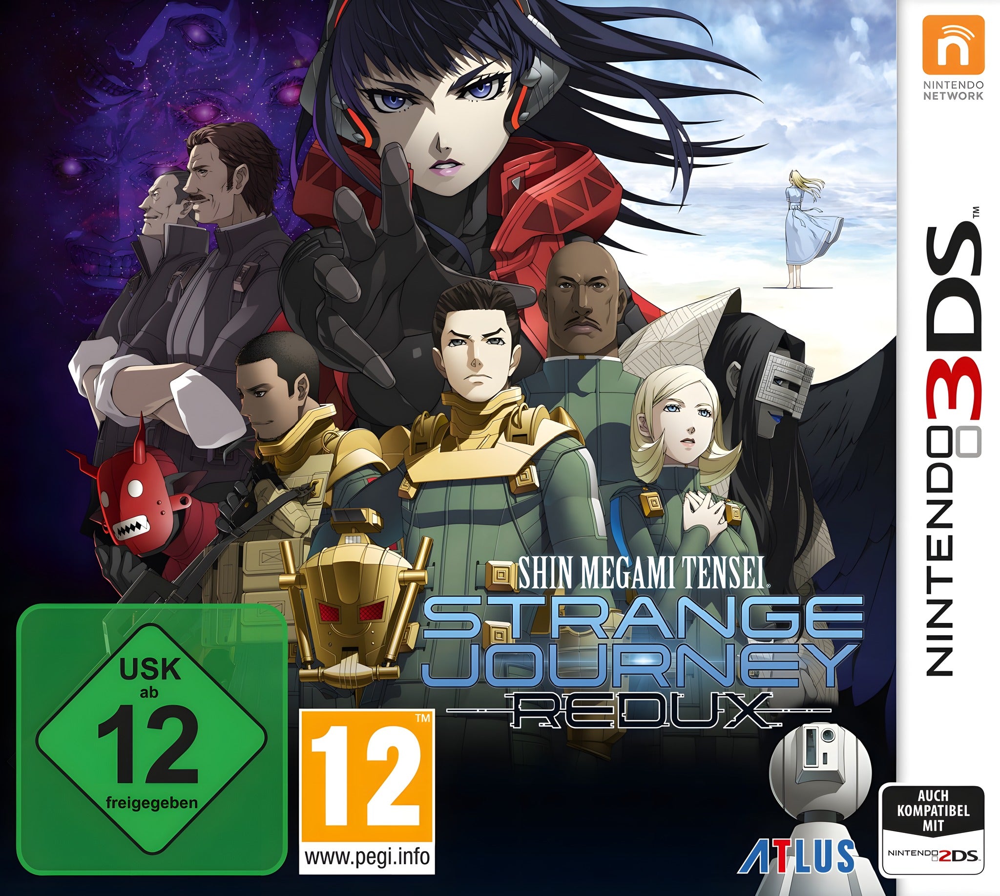 Shin Megami Tensei: Strange Journey Redux – Cover Vorderseite