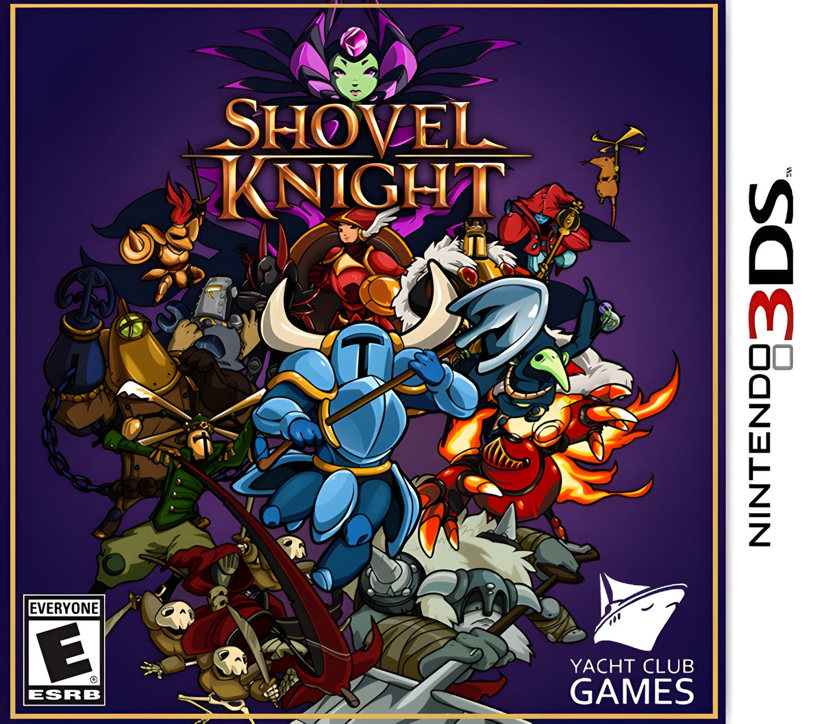 Das Cover von Shovel Knight für Nintendo 3DS