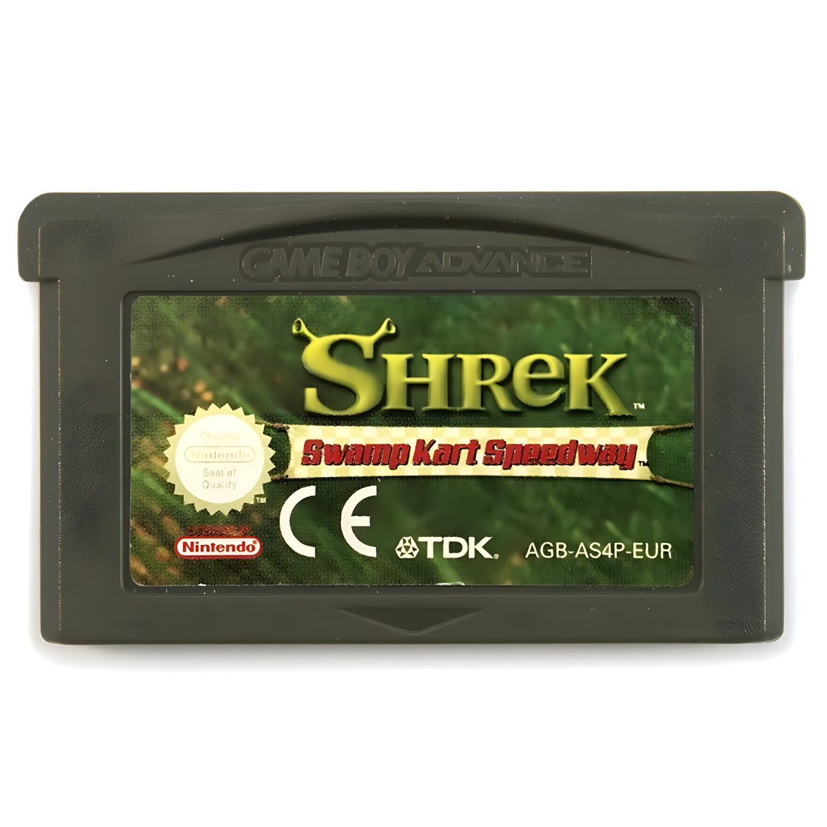 Das Modul von Shrek: Swamp Kart Speedway für GameBoy Advance