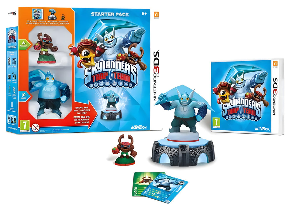Das Cover von Skylanders: Trap Team Starter Pack für Nintendo 3DS