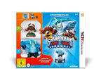 Die Vorderseite des Skylanders: Trap Team Starter Pack zeigt Figuren, Logo und USK ab 6.