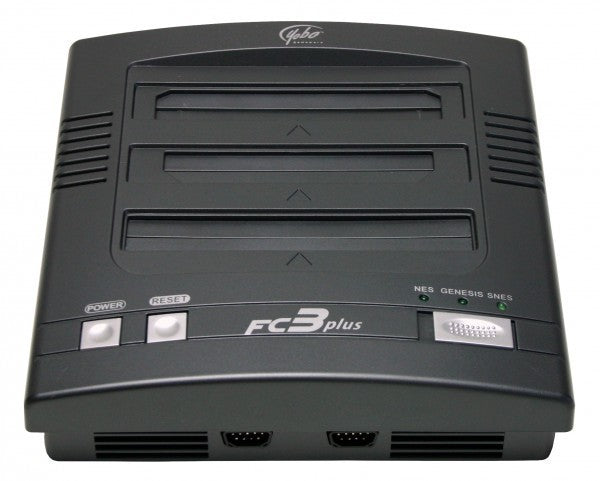 FC3plus - 4 in 1 NES + SNES + Mega Drive + GFactor charocal