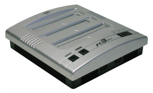FC3plus - 4 in 1 NES + SNES + Mega Drive + GFactor silber-schwarz