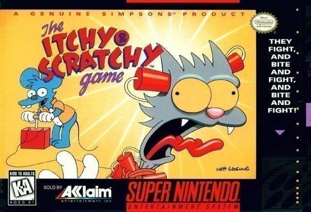 Itchy & Scratchy Game