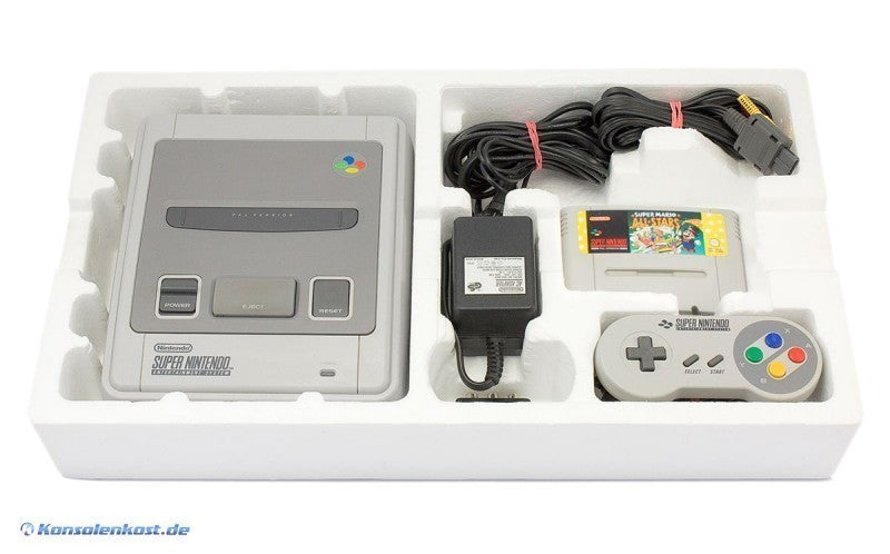Konsole All-Stars Pack + 4 Spiele + Original Controller + Zubehör