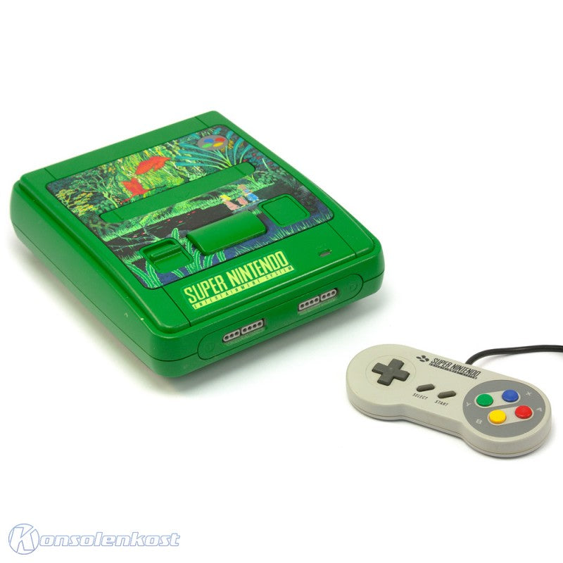 Konsole Custom Design Secret of Mana / Ölfarben + Original Controller + Zubehör