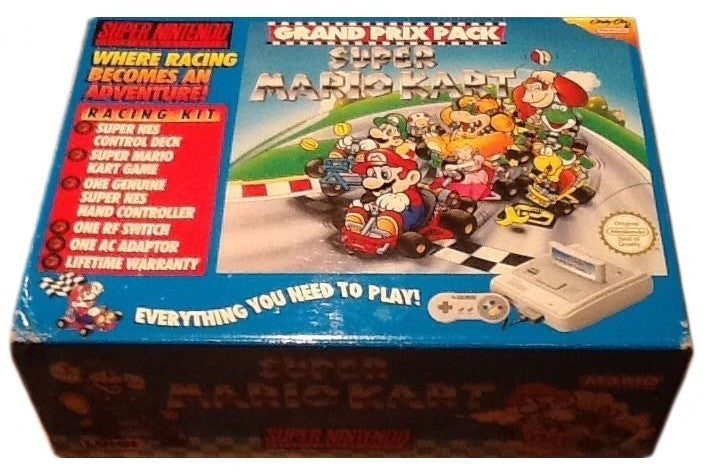 Konsole Grand Prix Pack + Mario Kart + Original Controller + Zubehör