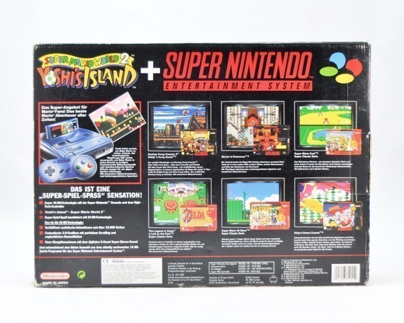 Konsole Mario World 2 + Spiel + Original Controller + Zubehör