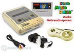 Konsole + Mario World + Original Controller + Zubehör