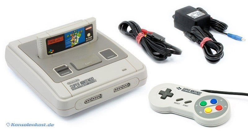 Konsole Power Set + 3 Spiele + Original Controller + Zubehör