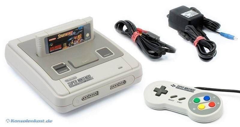 Konsole Starwing Set + Spiel + Original Controller + Zubehör