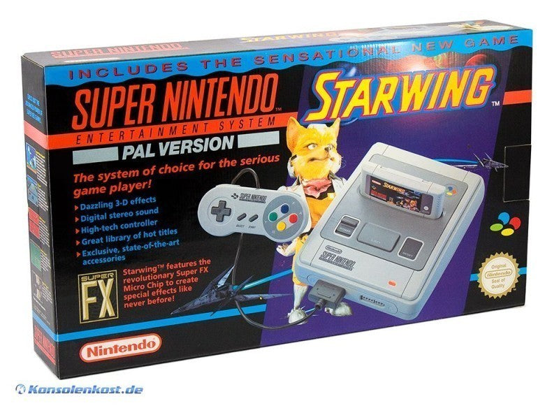 Konsole Starwing Set + Spiel + Original Controller + Zubehör