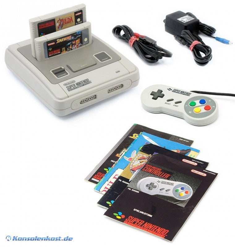 Konsole Zelda Starwing SGB Set + Spiele + Original Controller + Zubehör