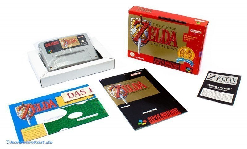 Legend of Zelda: Link to the Past + Map [Classic] (DE)