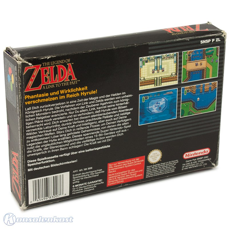 Legend of Zelda: Link to the Past + Map (DE)