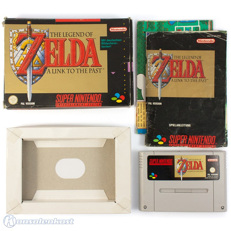 Legend of Zelda: Link to the Past + Map (DE)