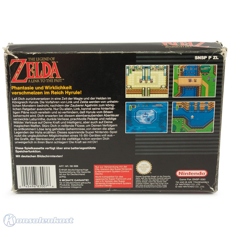 Legend of Zelda: Link to the Past + Map (DE)