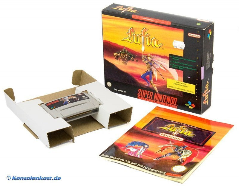 Lufia + Spieleberater (DE) — Big Box